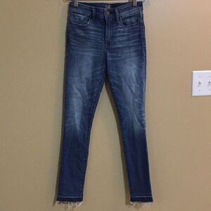 Abercrombie & Fitch Harper Low Rise Ankle Jeans Size 25 Regular